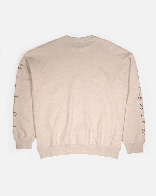 Reel Lb Crewneck - Oatmeal Heather