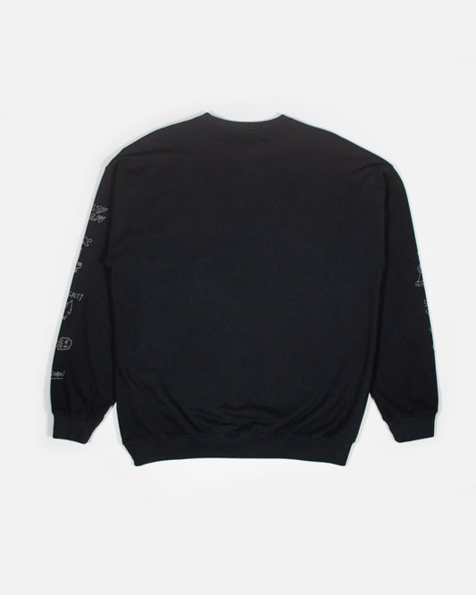 Reel Lb Crewneck - Pirate Black