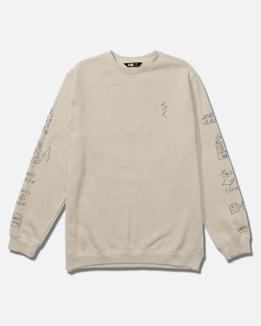 Reel Lb Crewneck - Oatmeal Heather