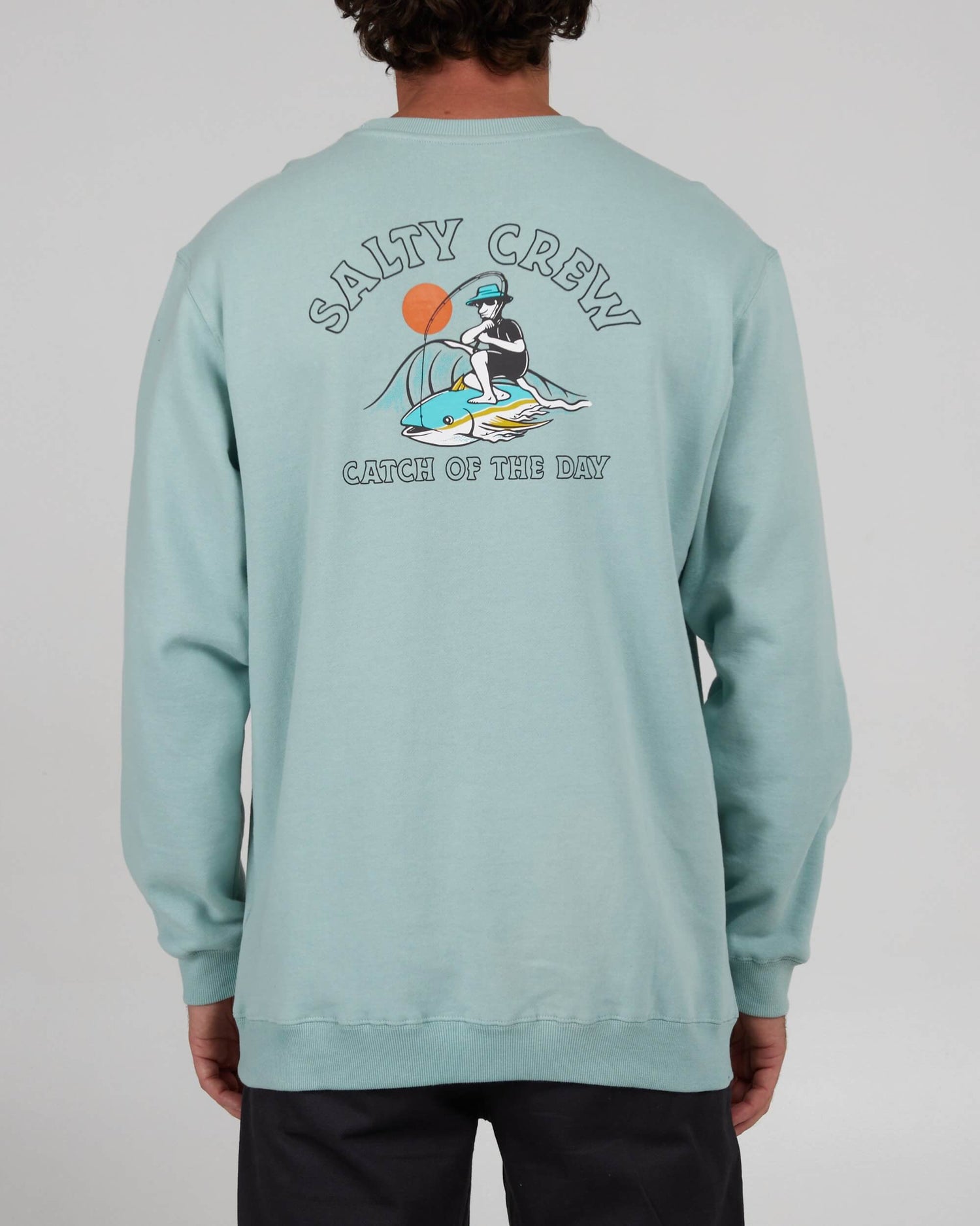 Salty Crew Men - Catch Of The Day Crew Fleece - Mackerel