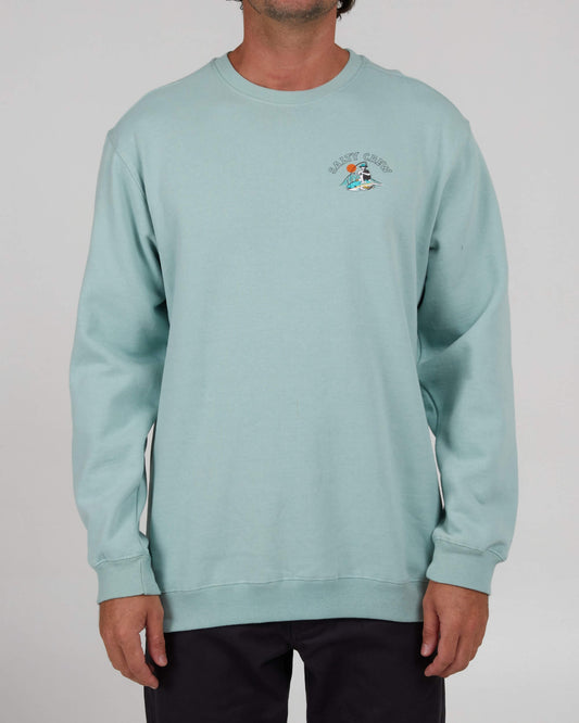 Salty Crew Mannen - Vangst van de dag Crew Fleece - Makreel