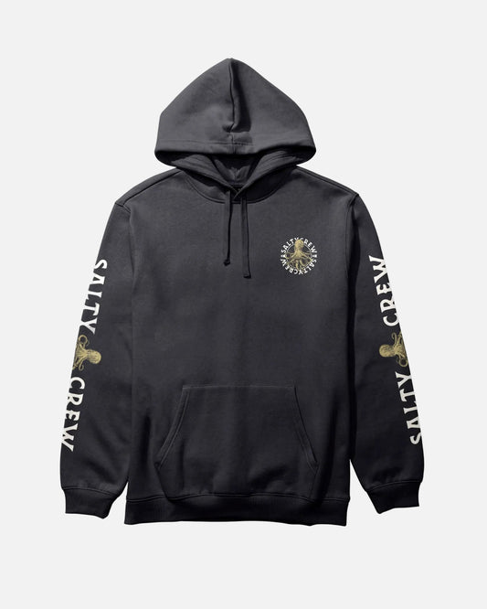 Tentacles Hooded Fleece - Black