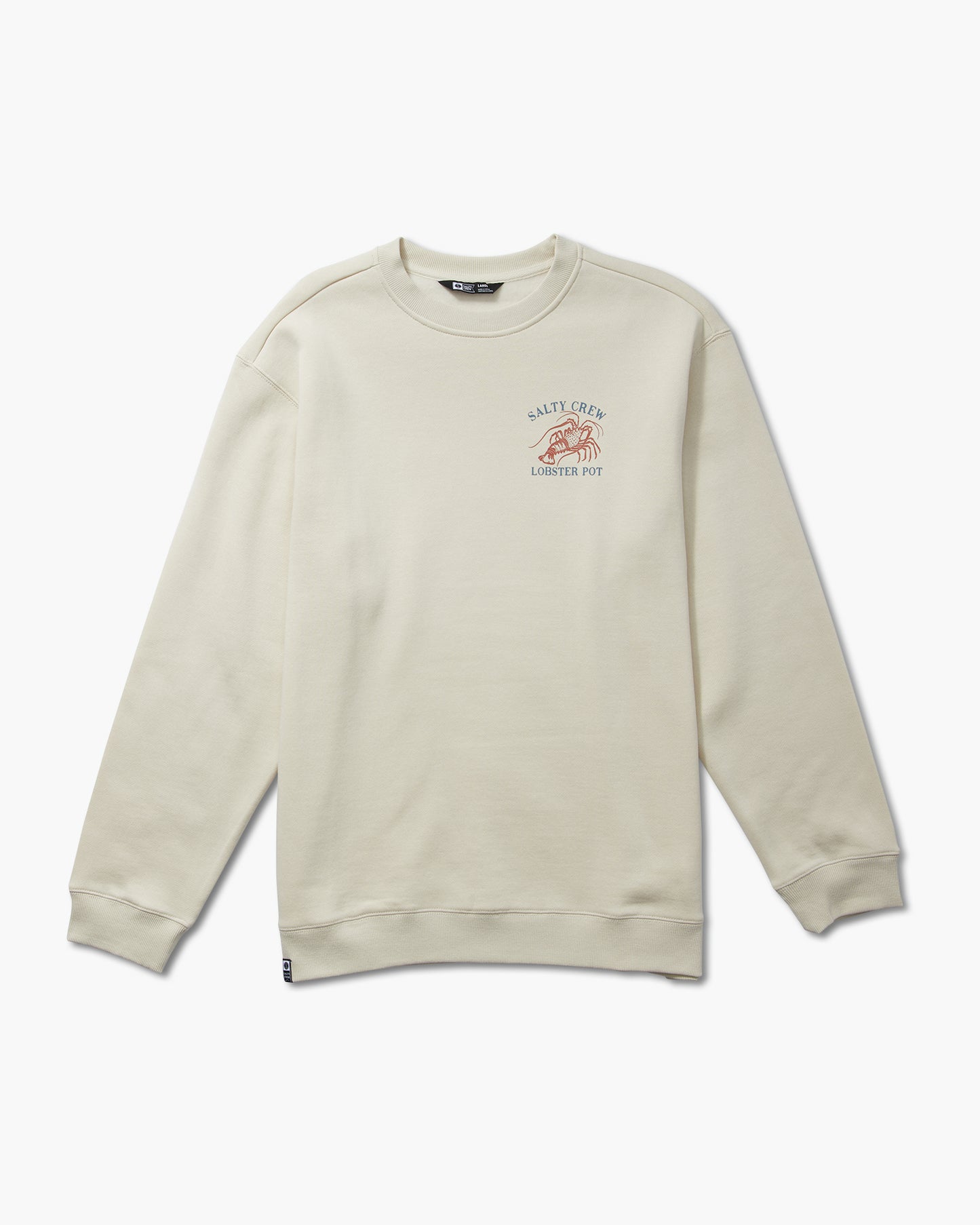 Lobster Pot Crew Fleece - Bone