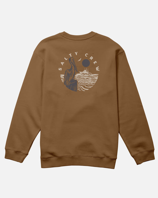 Stake Out Crew Fleece - Caramel