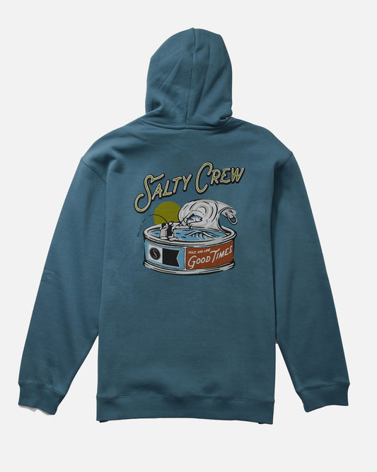 Tuna Can Hood Fleece - Slate