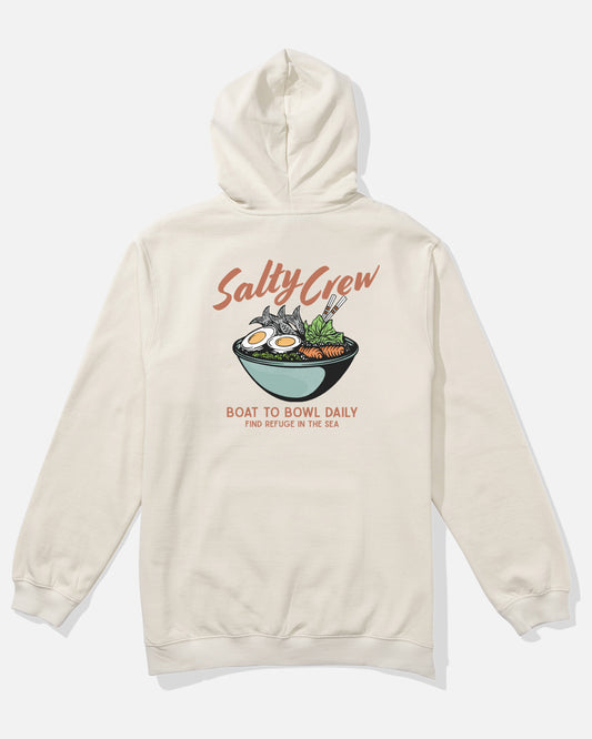 Fish Bowl Hooded Fleece - Moonbeam
