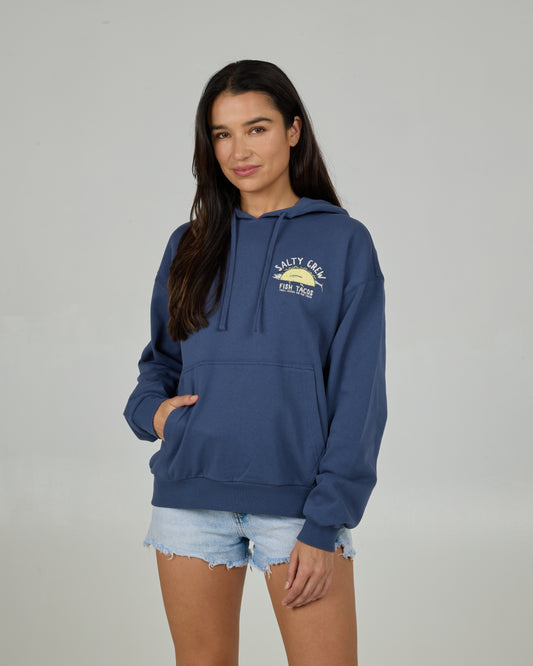 Baja Fresh Hoody - Indigo