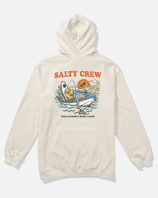 Downtime Hood Fleece - Moonbeam