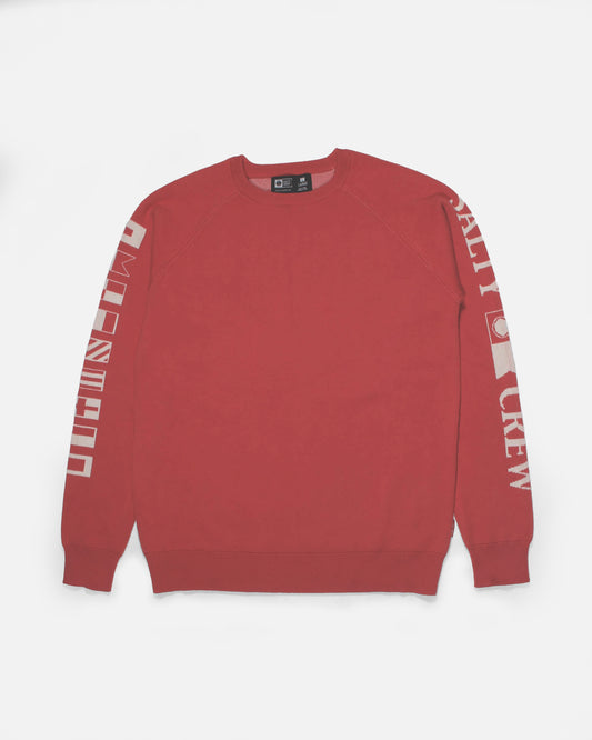 Alpha Knit - Washed Red