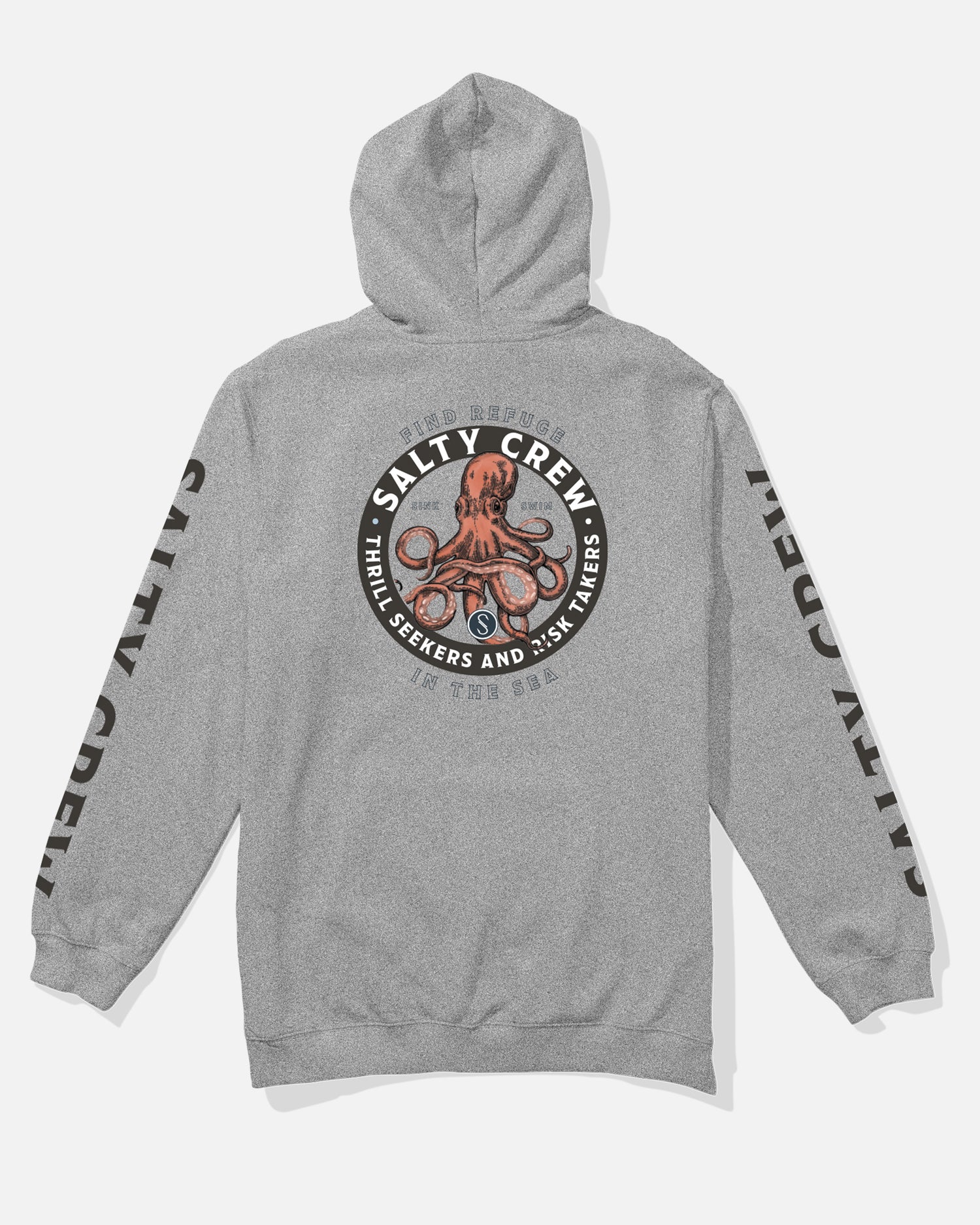 Deep Reach Hood Fleece - Grey Heather