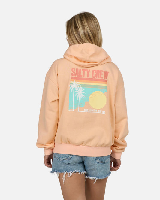 Simplicity Zip Hoody - Apricot