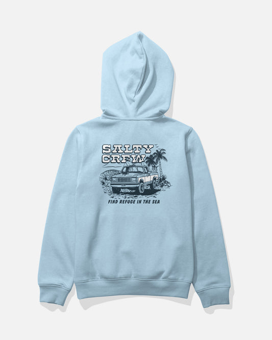 Truck Stop  Fleece Kids - Clear Sky