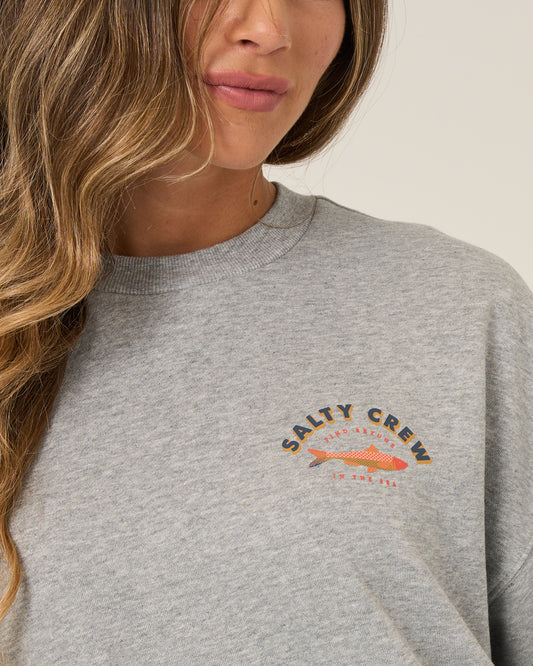 Salty Sardine Crew - Athletic Heather