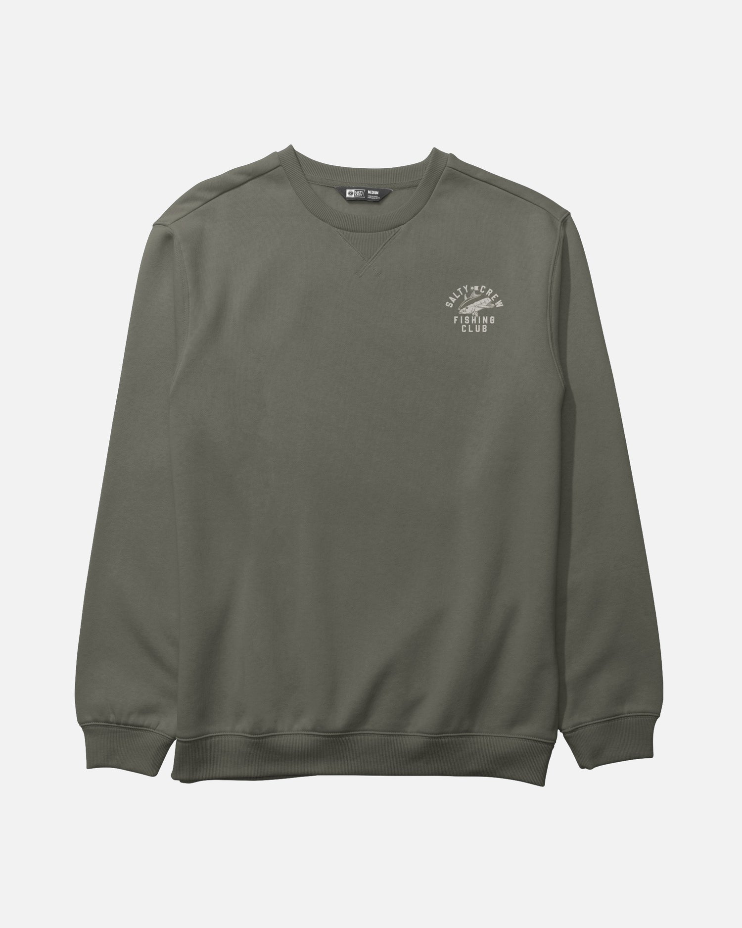 Fishing Club Crew - Dusty Olive