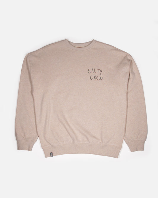 Swivel Lb Crewneck - Oatmeal Heather