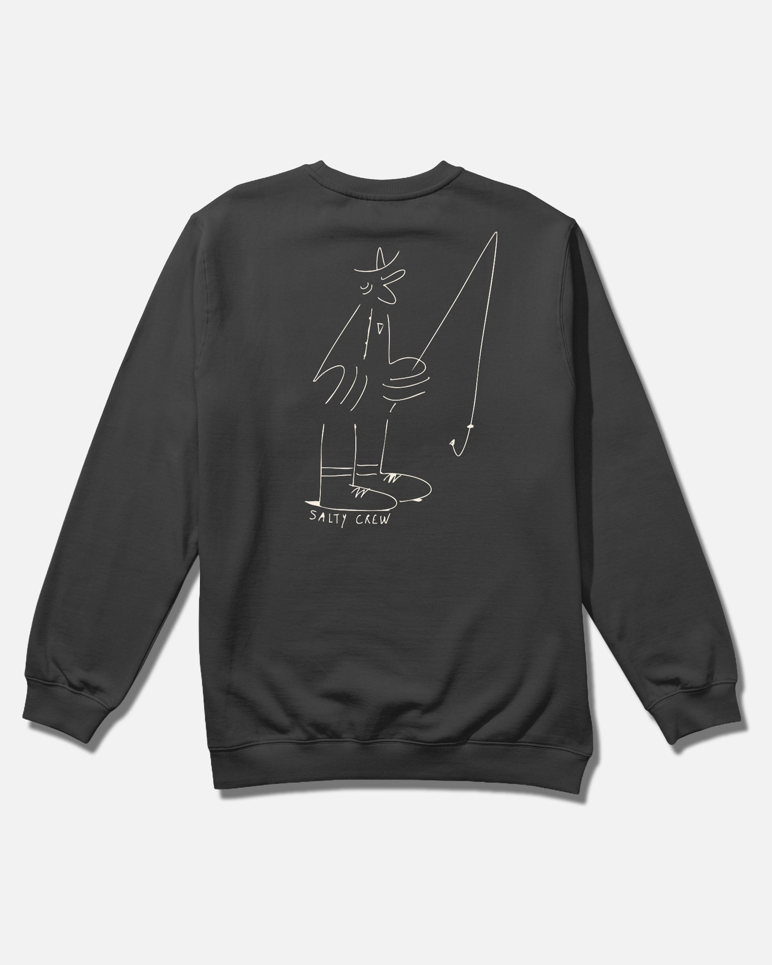 Swivel Lb Crewneck - Pirate Black