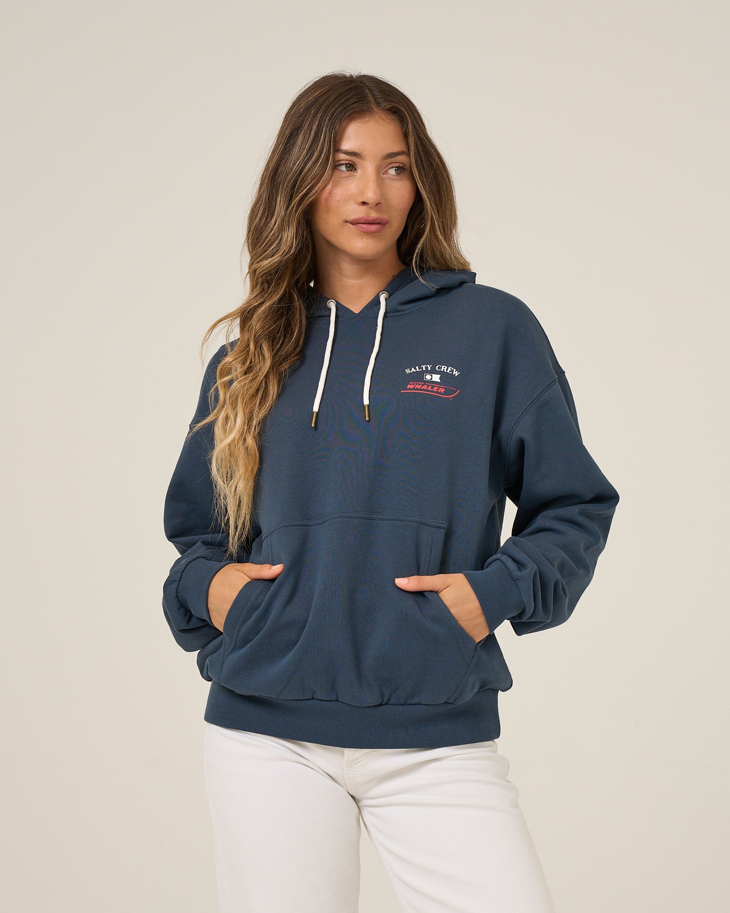 Whaler Hoodie - Midnight Navy
