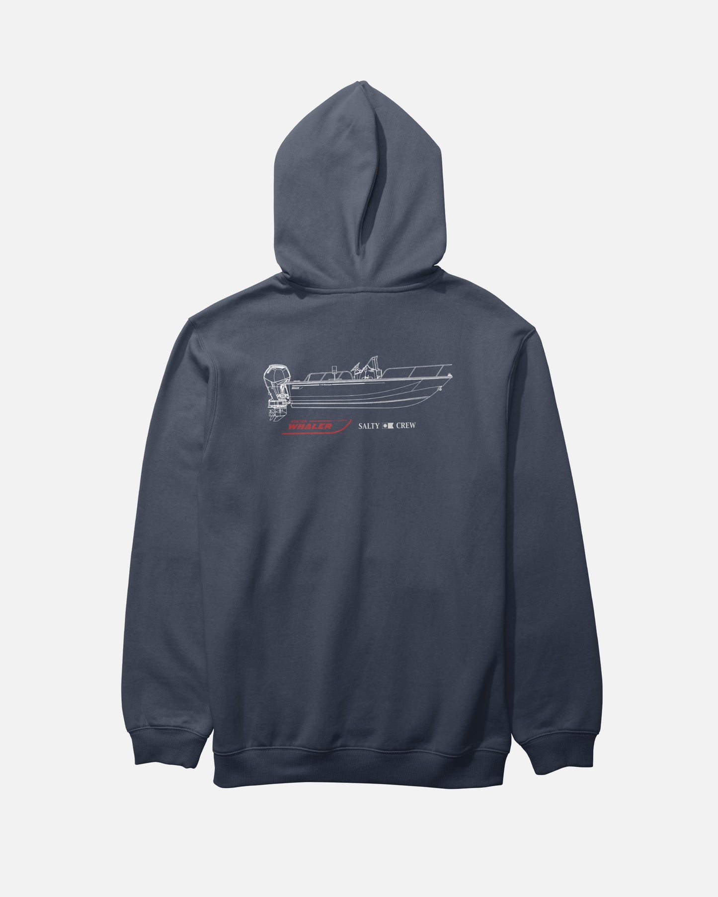 Whaler Schematic Fleece - Navy