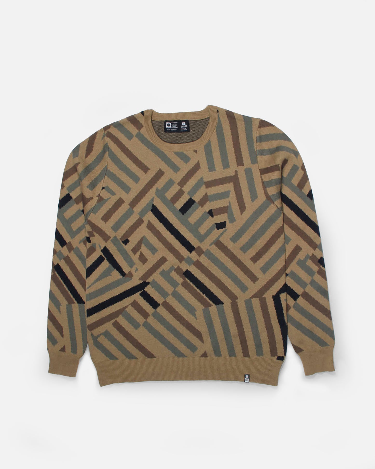 Dazzle Knit - Khaki Dazzle