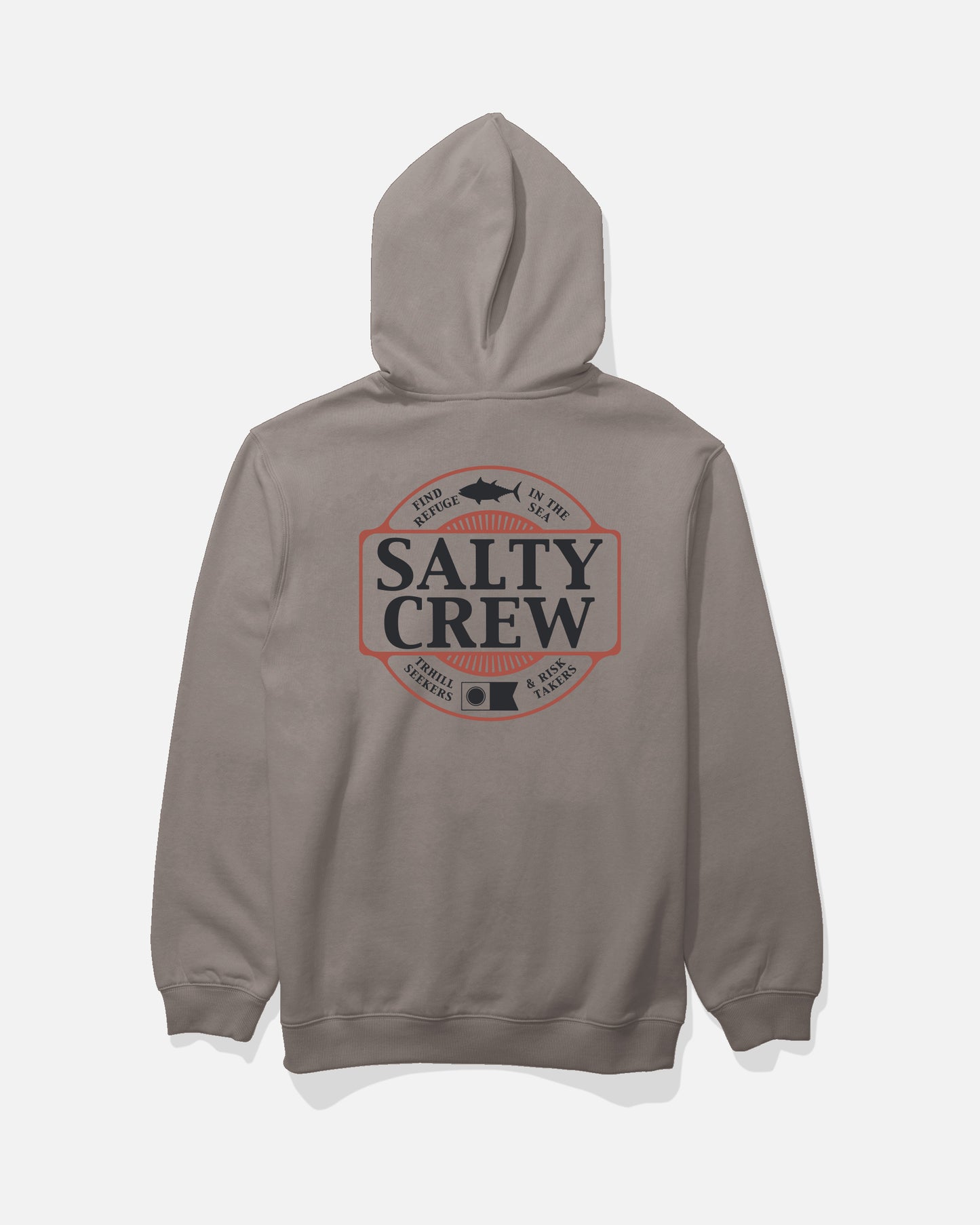 Split Up Zip Fleece - Cinder