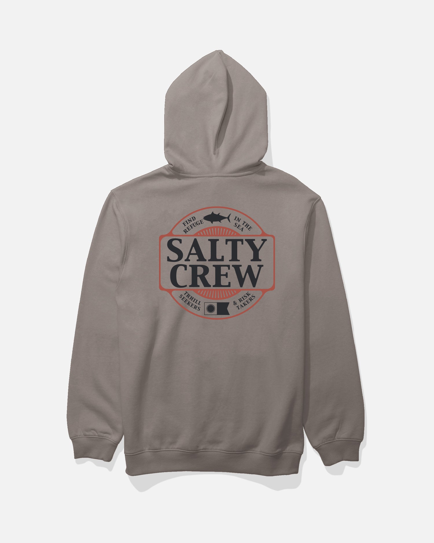 Split Up Zip Fleece - Cinder