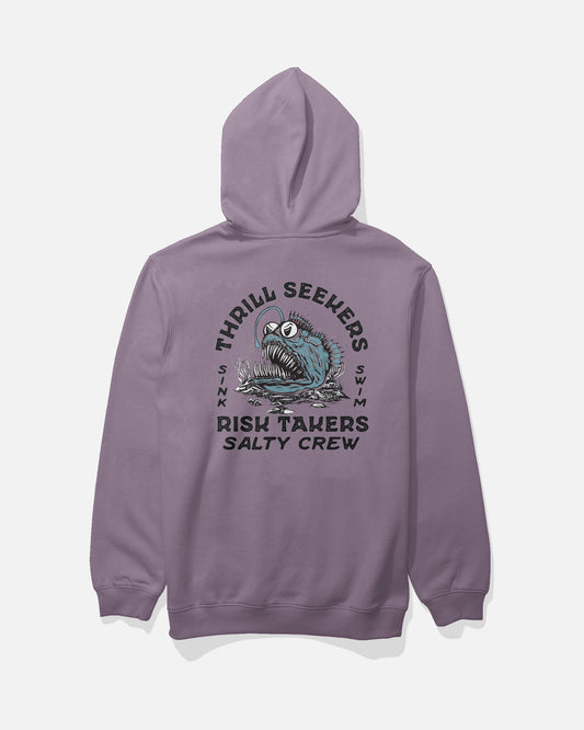 Angler Fish Monst Hoodie - Grape
