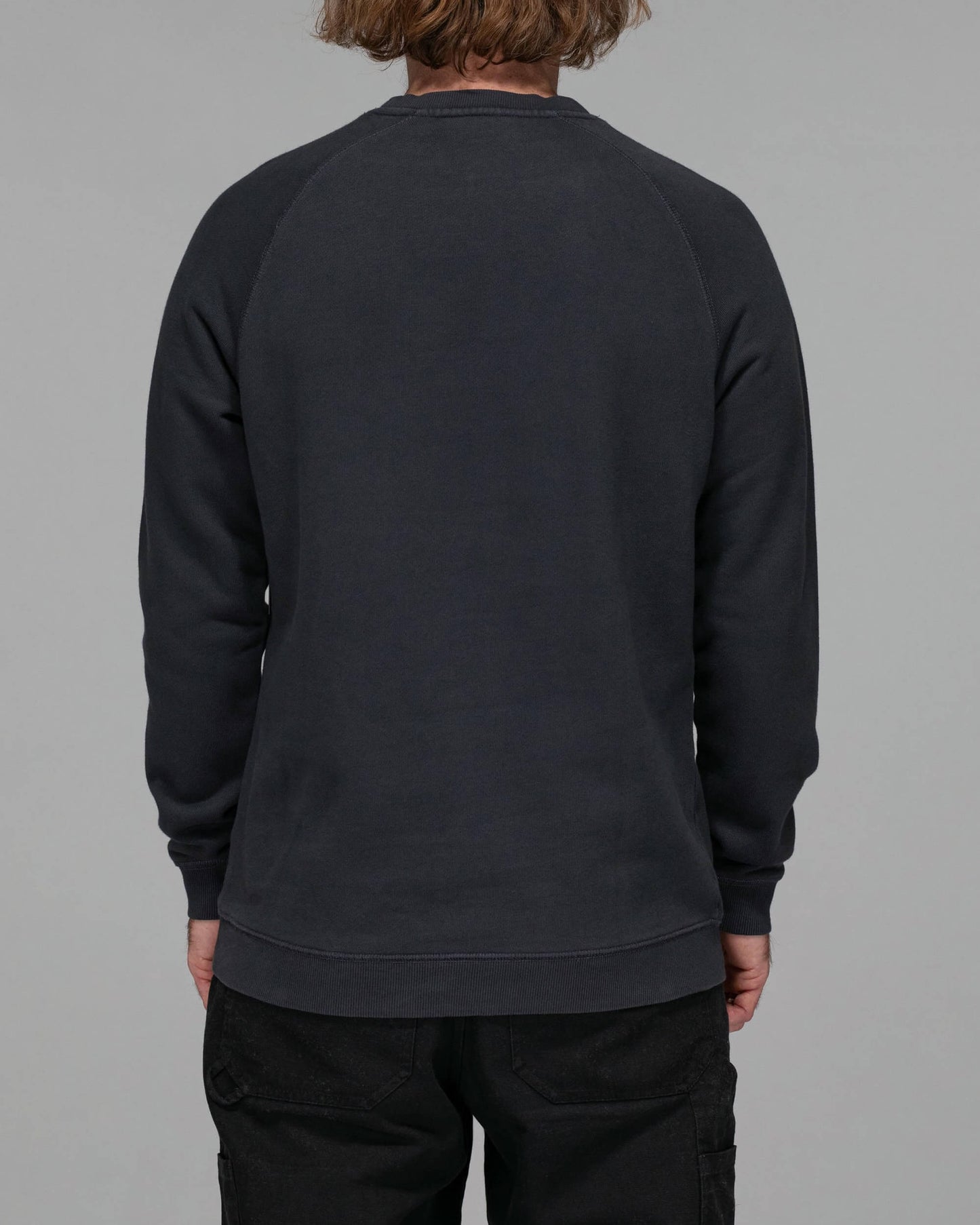 Salty crew FLEECE STANDARD CHASER VINTAGE CREW FLEECE - Pigment Black in Pigment Black