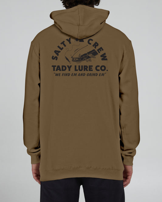 Salty Crew Hombres - Tady Vintage Capucha Fleece - Paja pigmentada