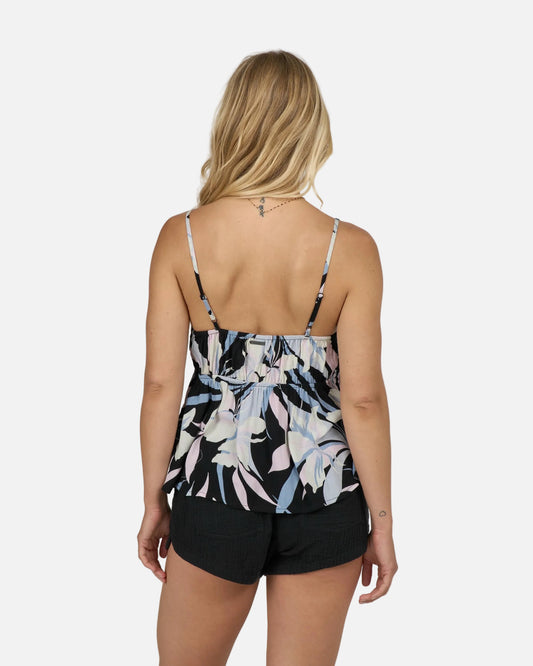 Bloomed Cami - Black