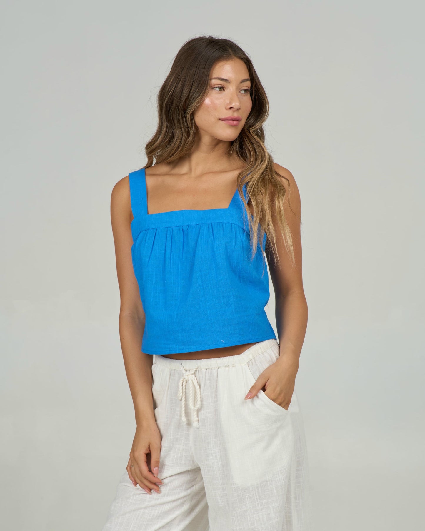 Charter Cami - Bold Blue