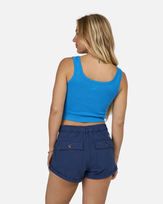 Unscripted Tank - Bold Blue