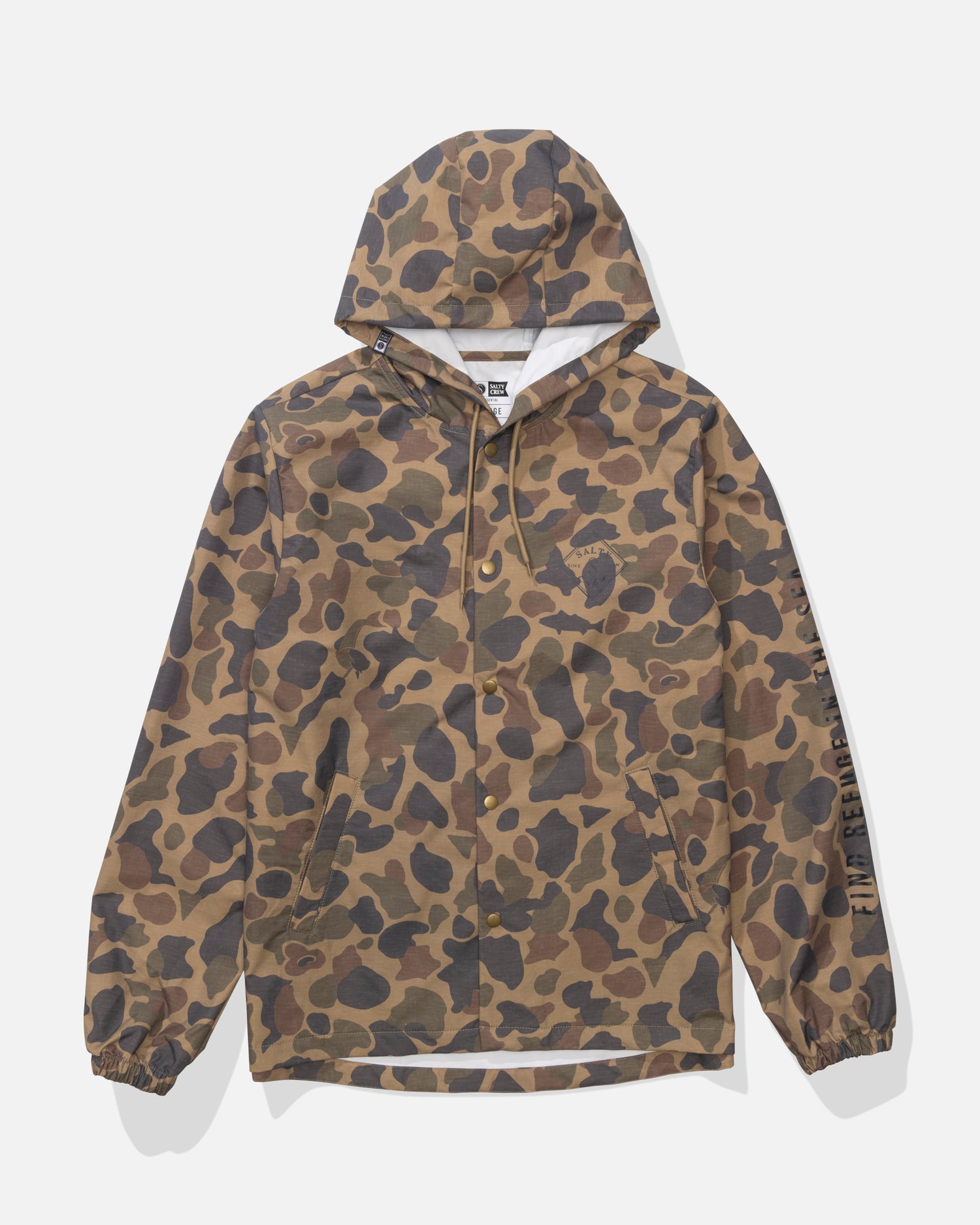 Tippet Snap Jacket - Sand Camo