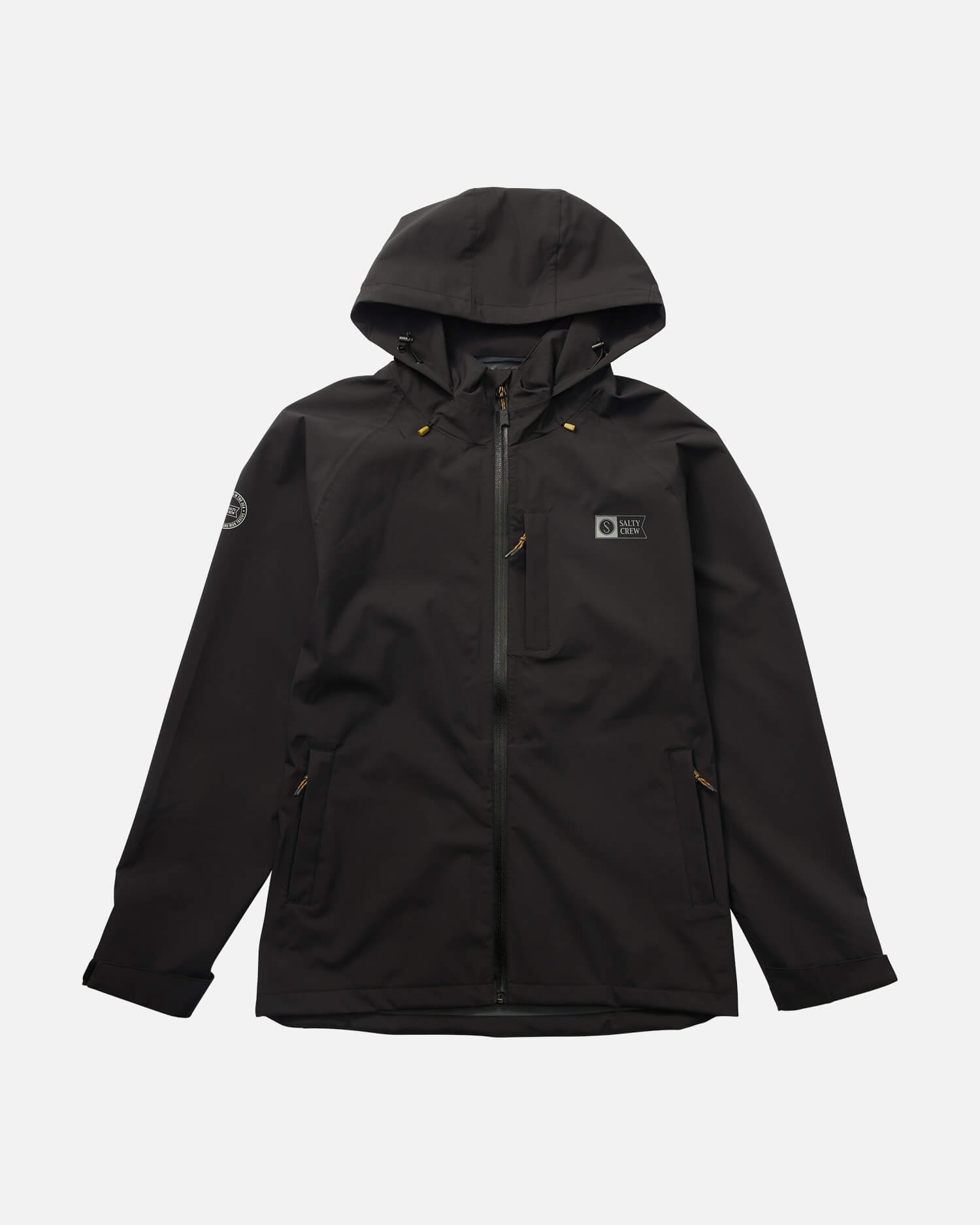 Salty Crew Hombres - Chaqueta Long Range - Black