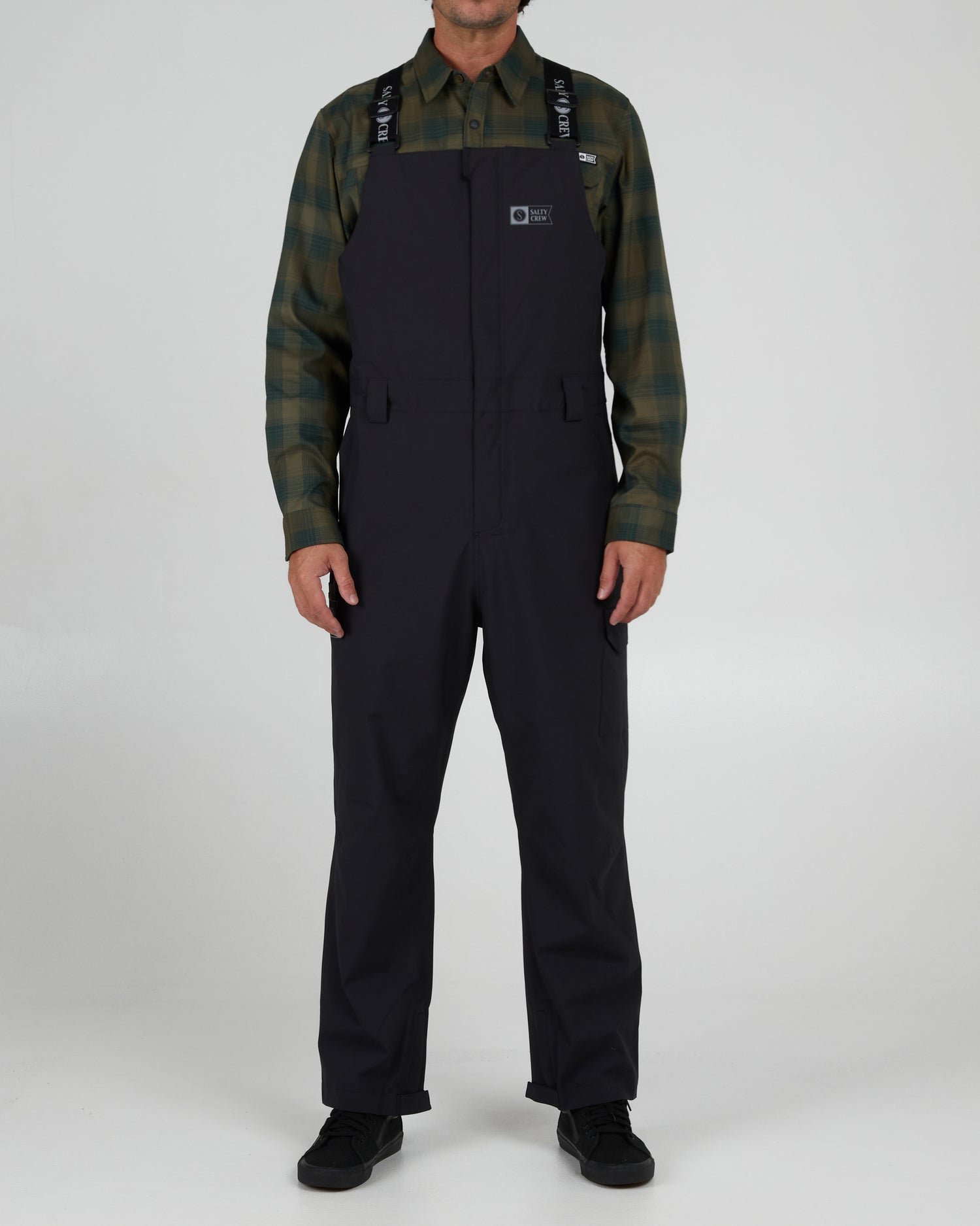Salty Crew Men - Long Range Bib - Black