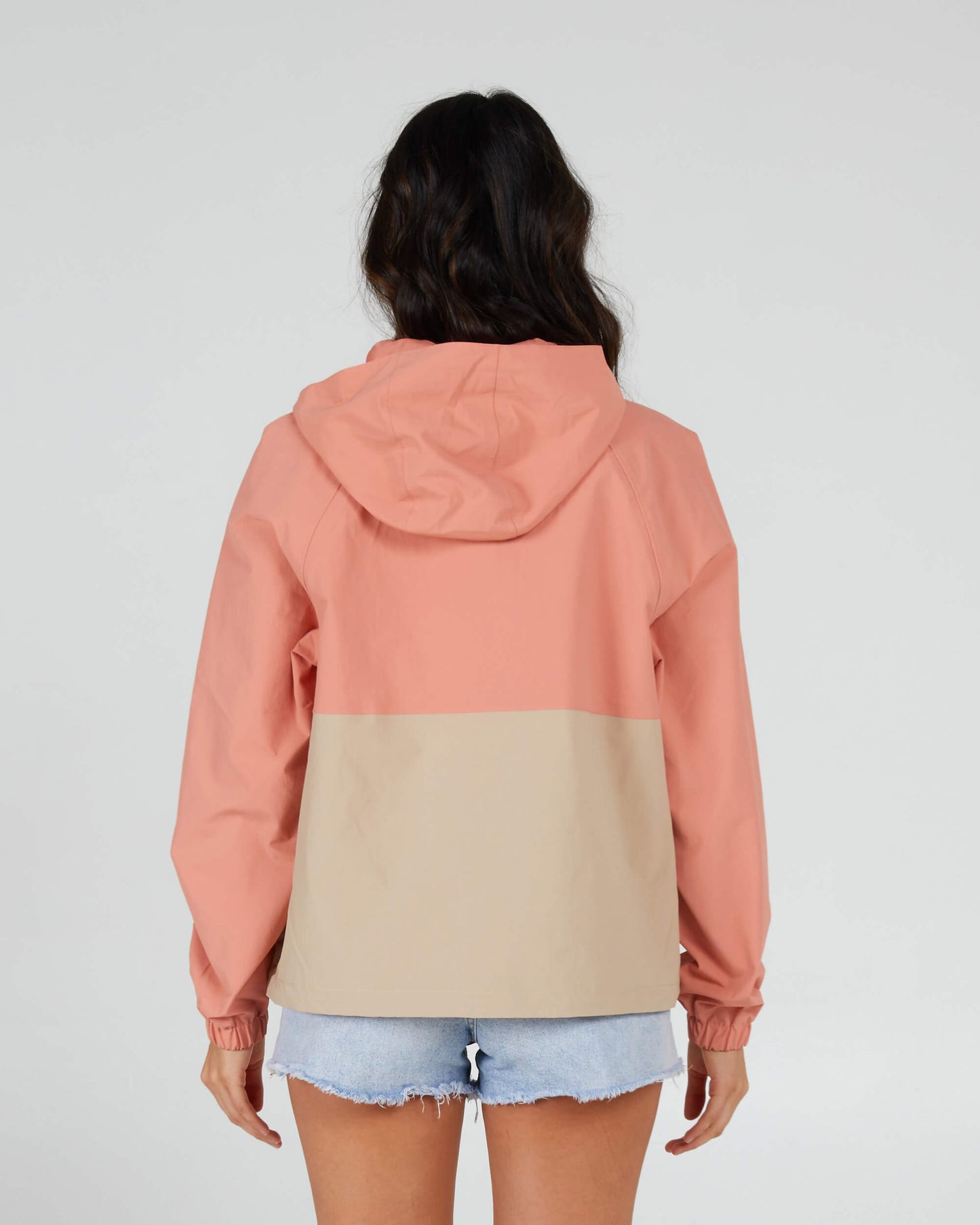 Salty Crew Mulher - Anoraque Mainsail - Terracota/Sand Dune