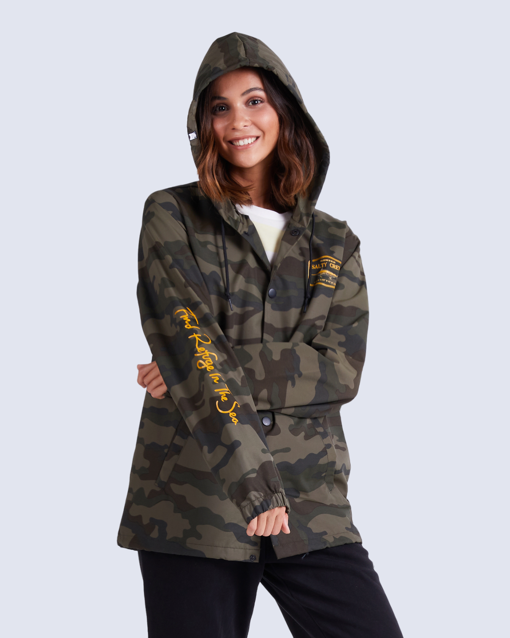 Stealth Chaqueta Snap - Camo