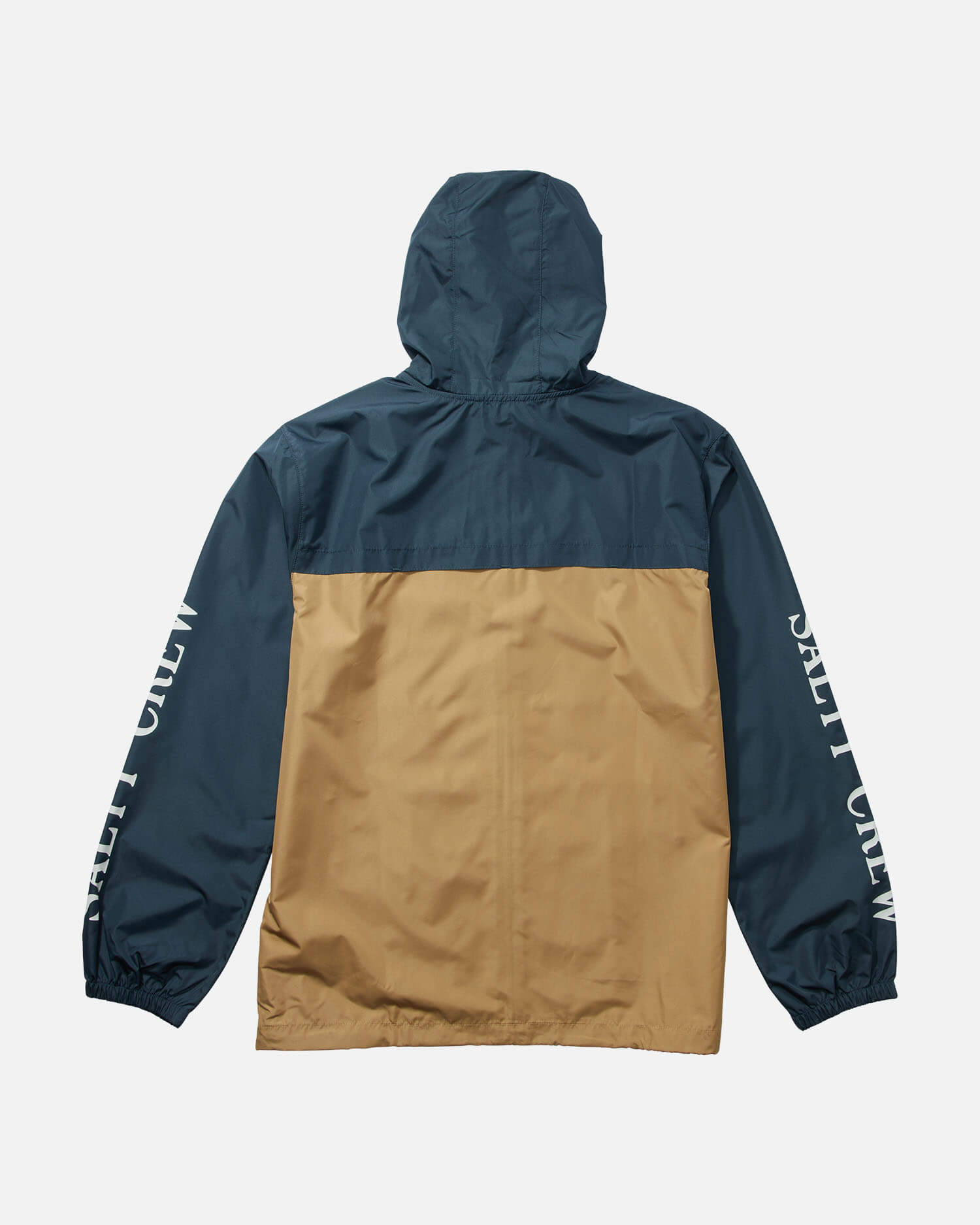 Salty Crew Homens - Surface Windbreaker Jacket - Navy/Straw