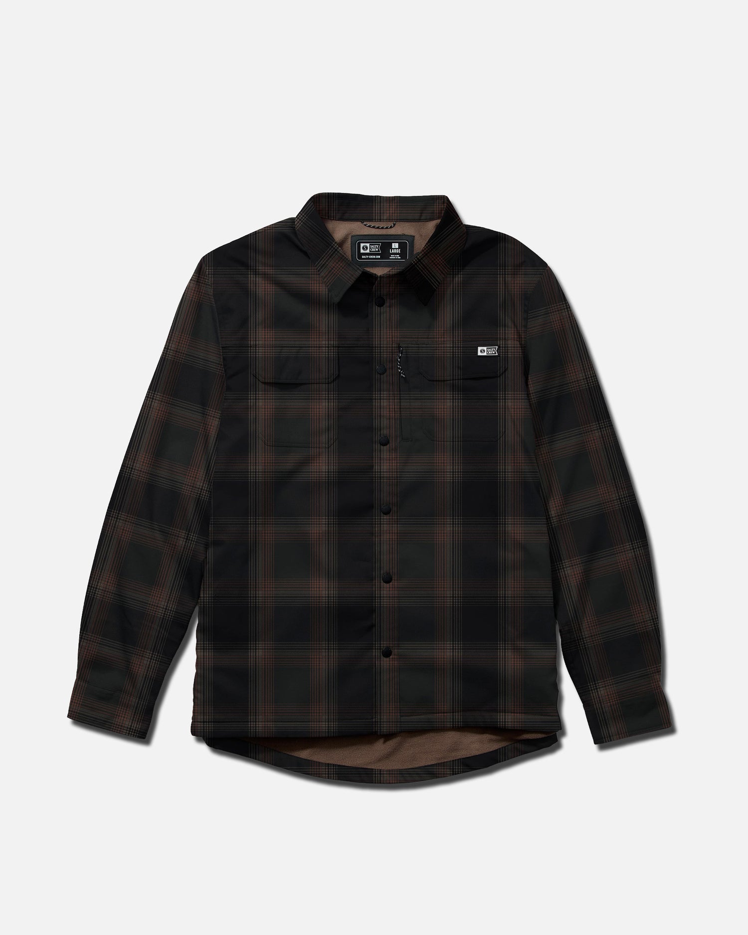 Fathom Ls Tech Shacket - Phantom