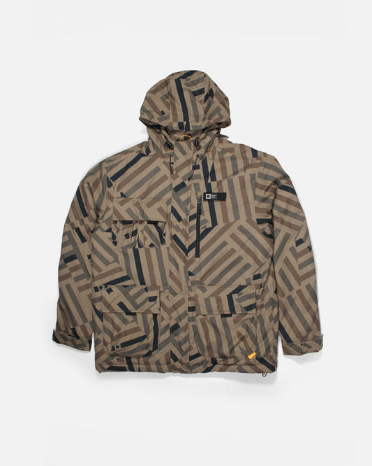 Torent Tech Jacket - Khaki Dazzle