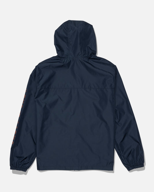 Surface Windbreaker Jacket - Navy/Orange