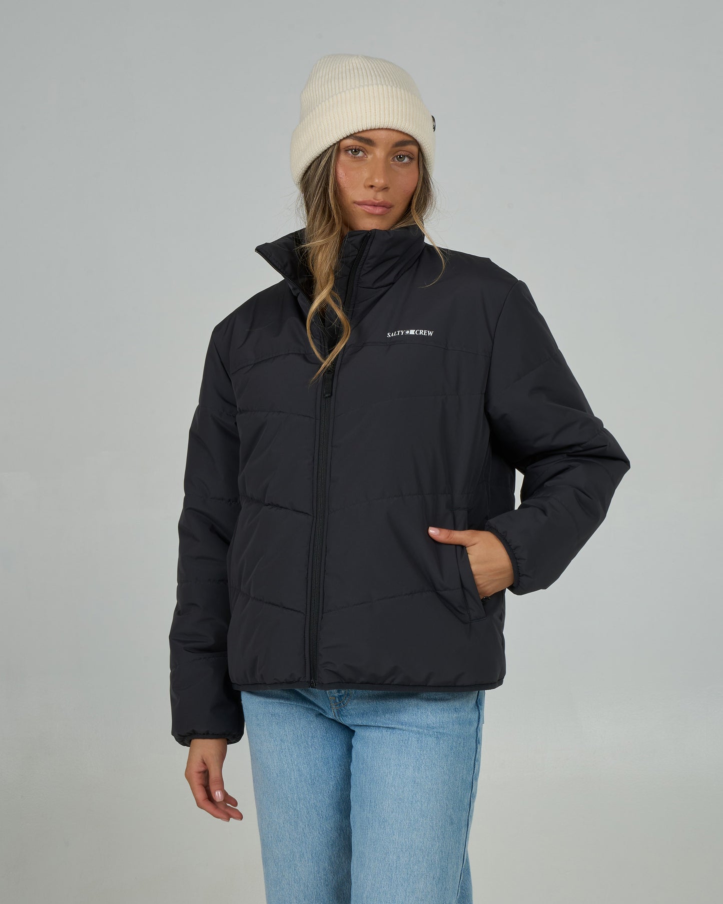 Barrier Puffer Jacket - Black