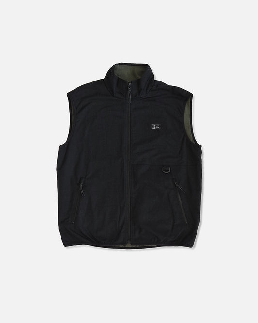 Tundra Reversible Polar Vest - Black