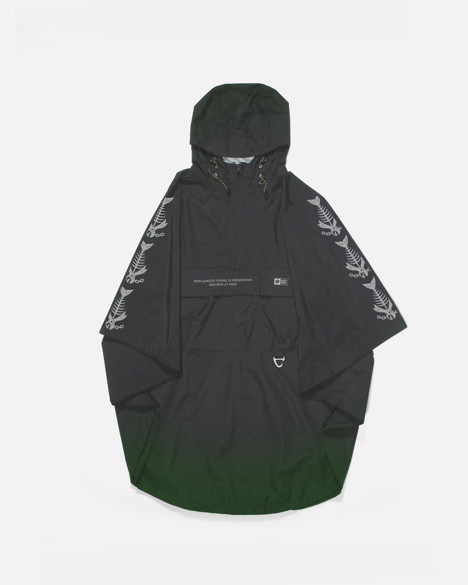 Mb Delta Poncho  - Black