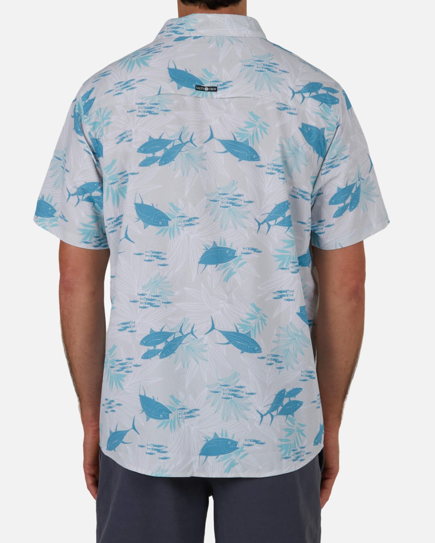 Feeding Frenzy Uv Woven - Gray