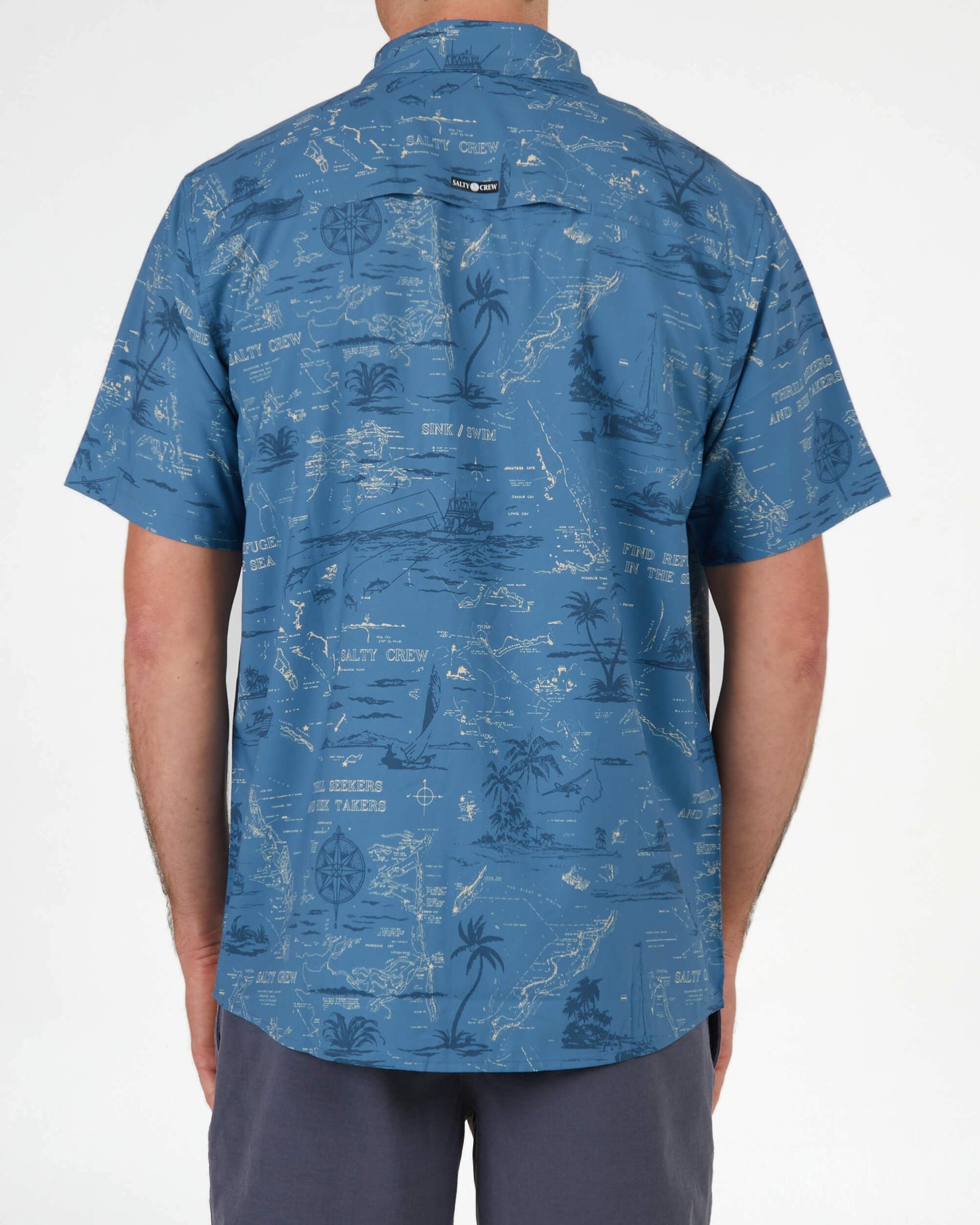 Seafarer S/S Tech Woven - Slate