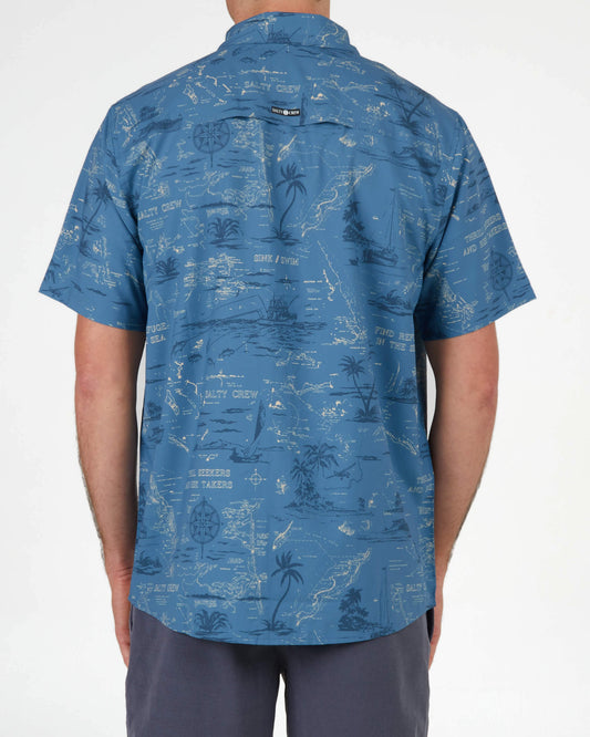 Seafarer S/S Tech Woven - Slate