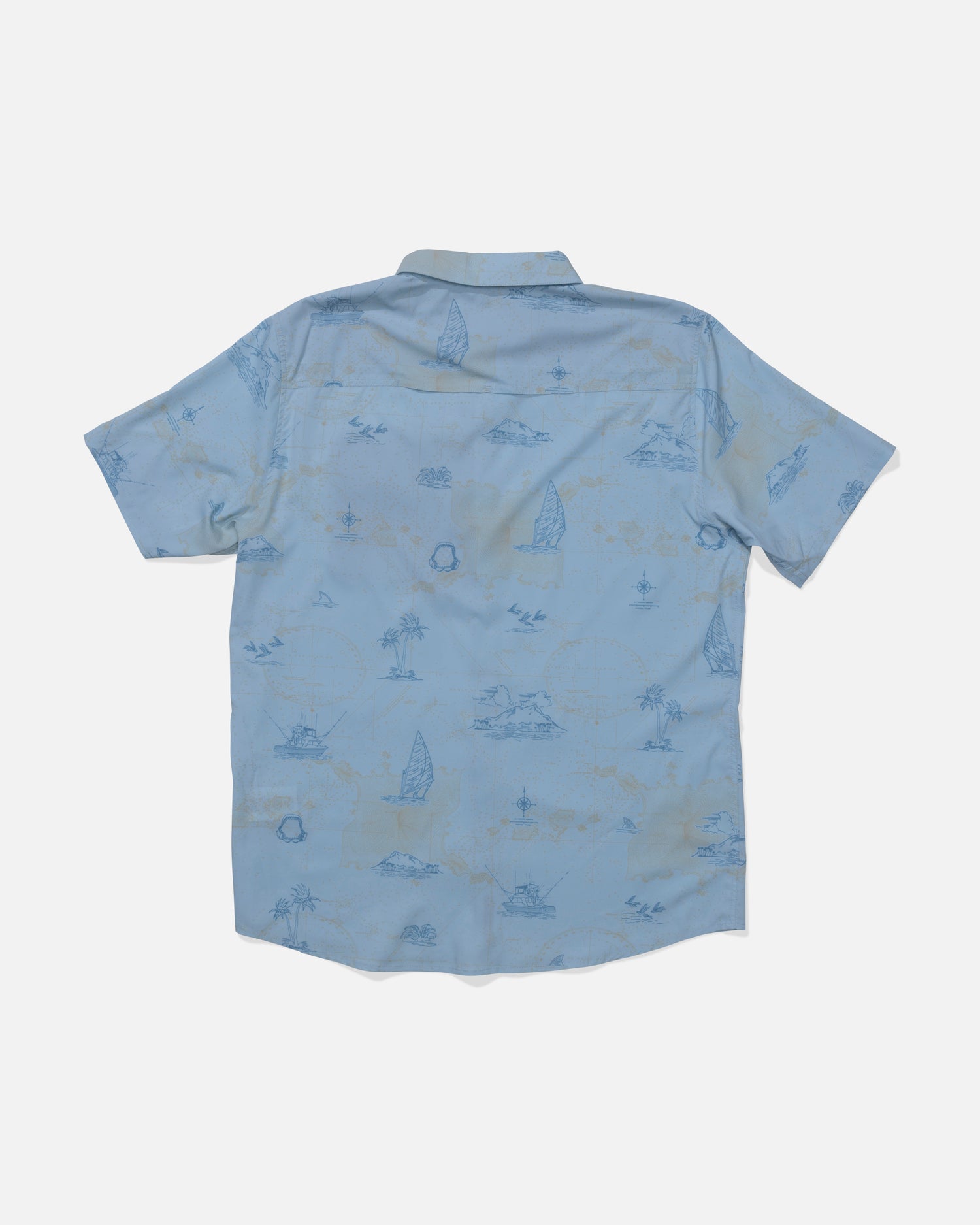 Flagship Uv Button Up - Clear Sky