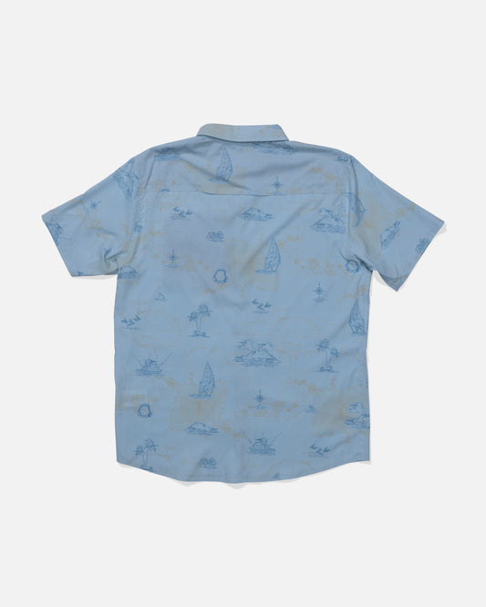 Flagship Uv Button Up - Clear Sky