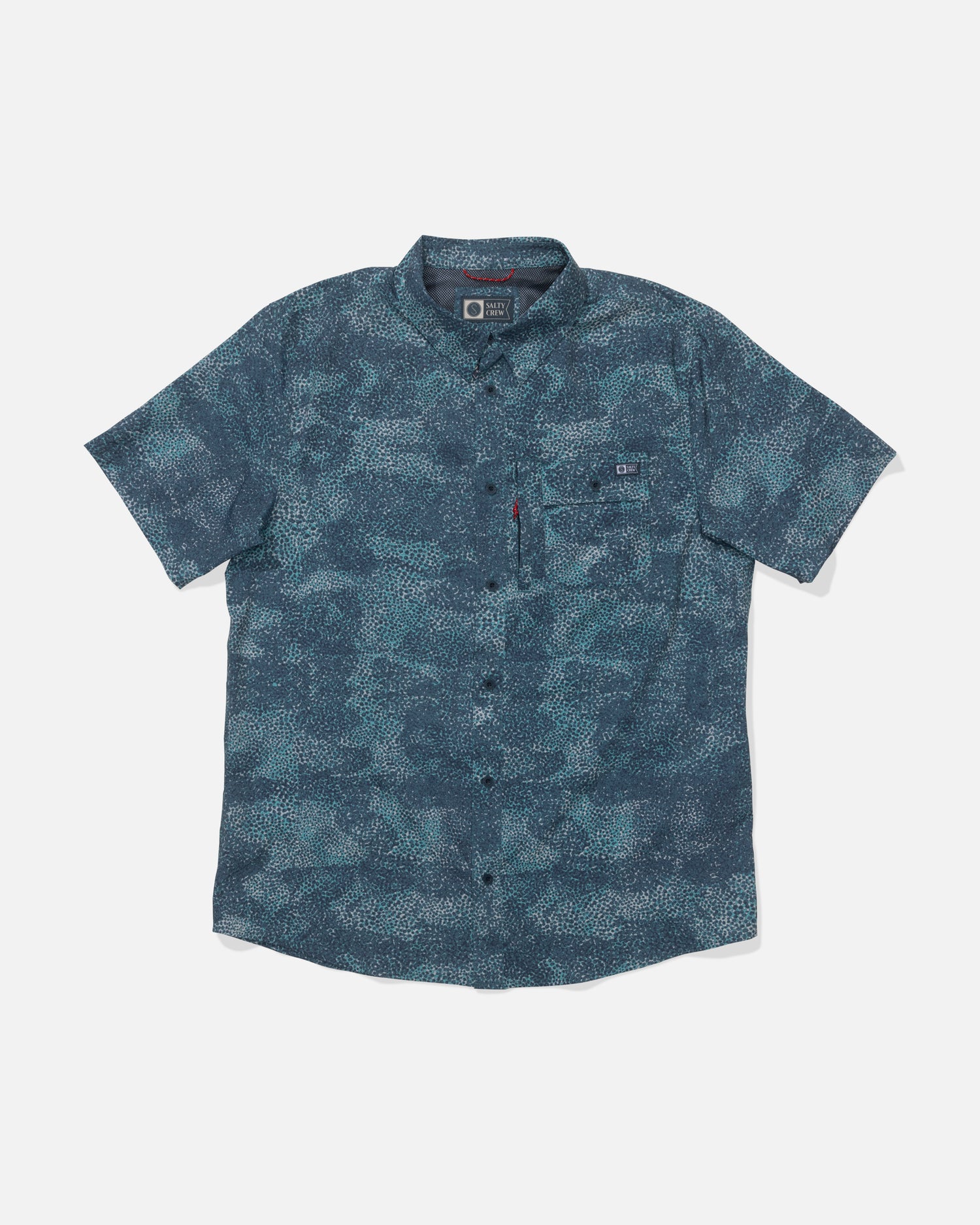 Flagship Uv Button Up - Dark Navy