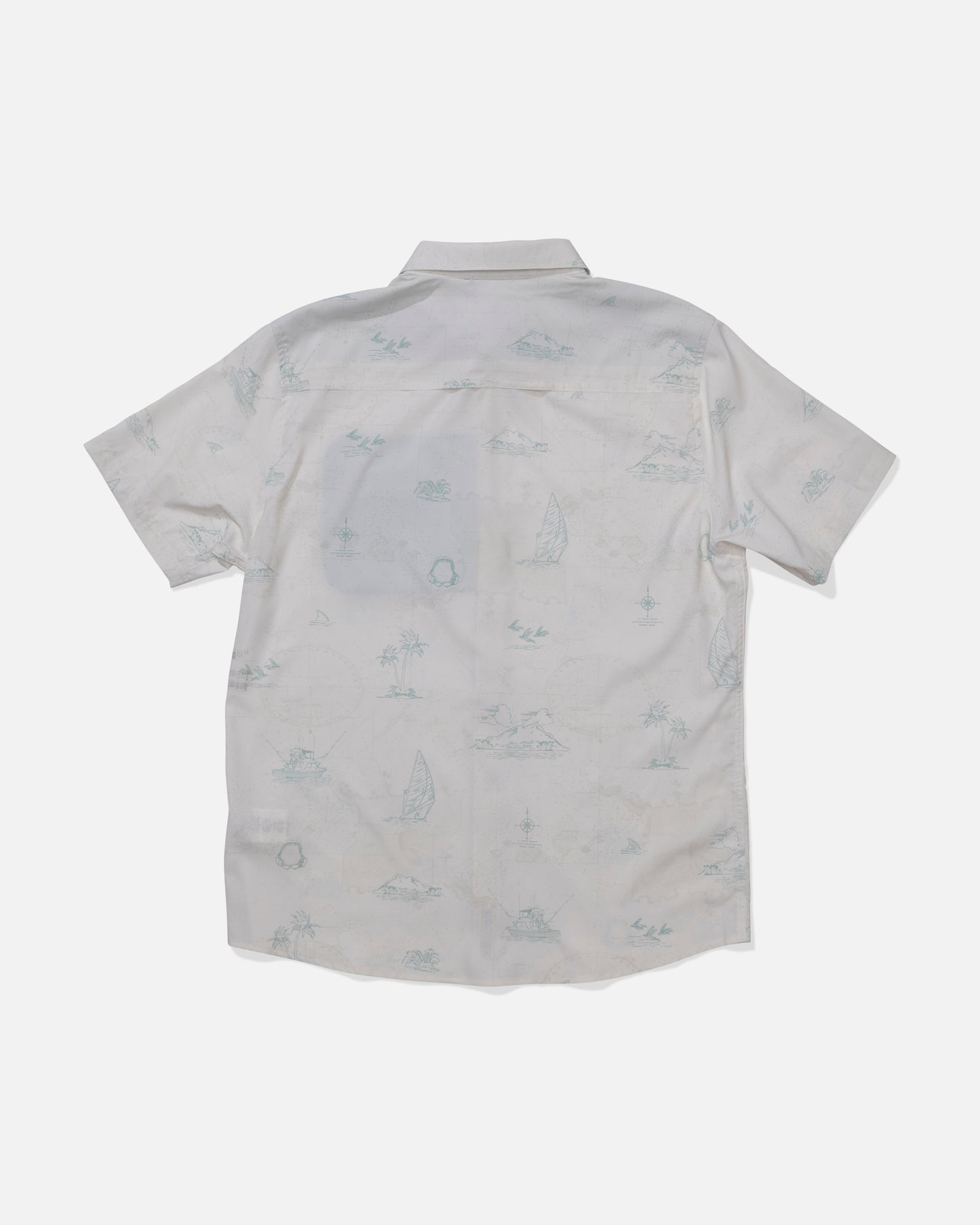 Flagship Uv Button Up - White